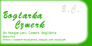 boglarka czmerk business card